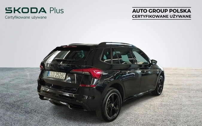 Skoda Kamiq cena 103900 przebieg: 21900, rok produkcji 2023 z Legnica małe 277